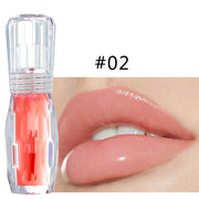 Natural mint lip gloss 3D crystal doodle lip gloss