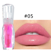 Natural mint lip gloss 3D crystal doodle lip gloss