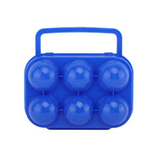 6/12 Grid Egg Storage Box Plastic Travel Portable Kitchen Utensils Outdoor Picnic BBQ Camping Tableware Camping Gear