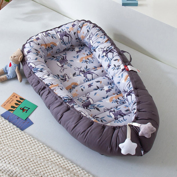 50x85cm Baby Crib Bed Baby Nest Boy Crib Babyfond Nursery Baby Bassinet Mattress Juegos De Cuna Essentials Conjunto Para Berco