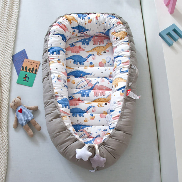 50x85cm Baby Crib Bed Baby Nest Boy Crib Babyfond Nursery Baby Bassinet Mattress Juegos De Cuna Essentials Conjunto Para Berco