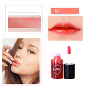 5 Colors Waterproof Long Lasting Lip Gloss Tube Red Pink Lip Tint Stain Makeup Liquid Lipstick Lipgloss Easy To Wear