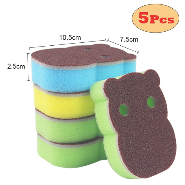 Magic Melamine Sponge Carborundum Kitchen Sponge Eraser for Pan Pot Dish Sponges Kitchen Utensils Household Cleaning Items