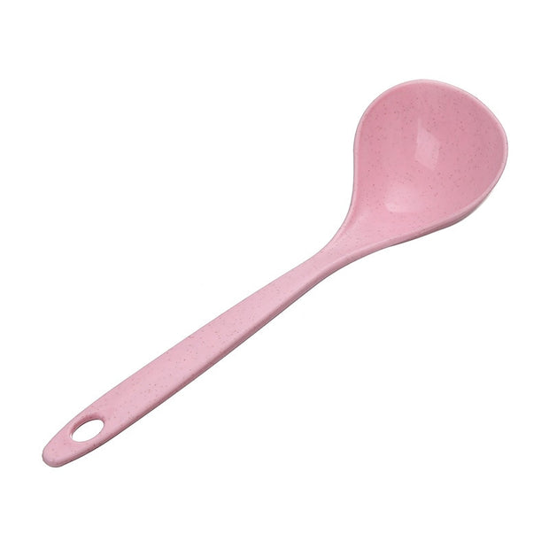 Soup Spoon Ladle Silicone Pot Spoons With Long Handle Spoon Cooking Colander Utensils Scoop Tableware Spoon Kitchen Accessories