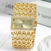 Luxury Fashion Women Watches Shining Dia