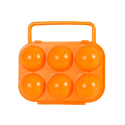 6/12 Grid Egg Storage Box Plastic Travel Portable Kitchen Utensils Outdoor Picnic BBQ Camping Tableware Camping Gear