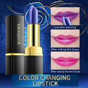 Blue Rose Lip Temperature Color Changing Natural Long Lasting Waterproof Lipstick Lip Stain Gloss Moisturizing Woman Makeup