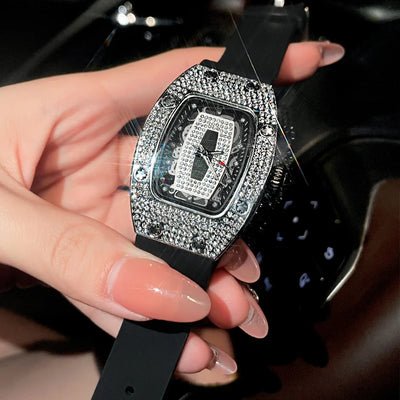 Luxury Brand Watches for Women Silicone Strap