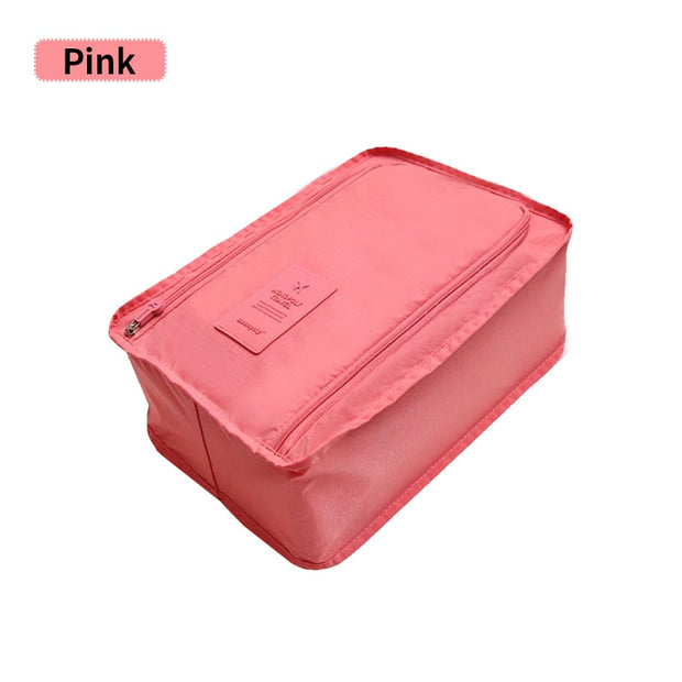 Portable Storage Bag Multi-Functional Travel Essential Cosmetic Bag Toiletries Underwear Bag Storage Shoe Bag 7 Colors Available