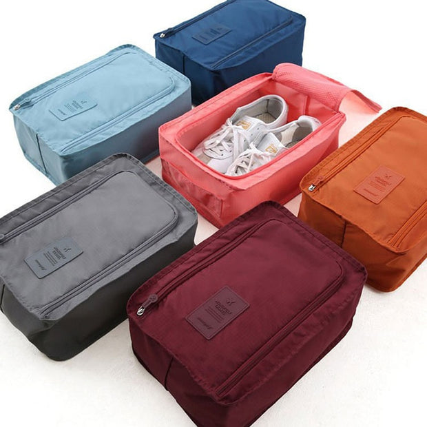 Portable Storage Bag Multi-Functional Travel Essential Cosmetic Bag Toiletries Underwear Bag Storage Shoe Bag 7 Colors Available