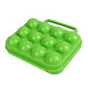 6/12 Grid Egg Storage Box Plastic Travel Portable Kitchen Utensils Outdoor Picnic BBQ Camping Tableware Camping Gear