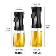 Kitchen Oil Spray Bottle Olive Oil Dispenser Baking Air Fryer Barbecue Cooking Soy Sauce Vinegar Sprayer Utensils Kitchen Gadget