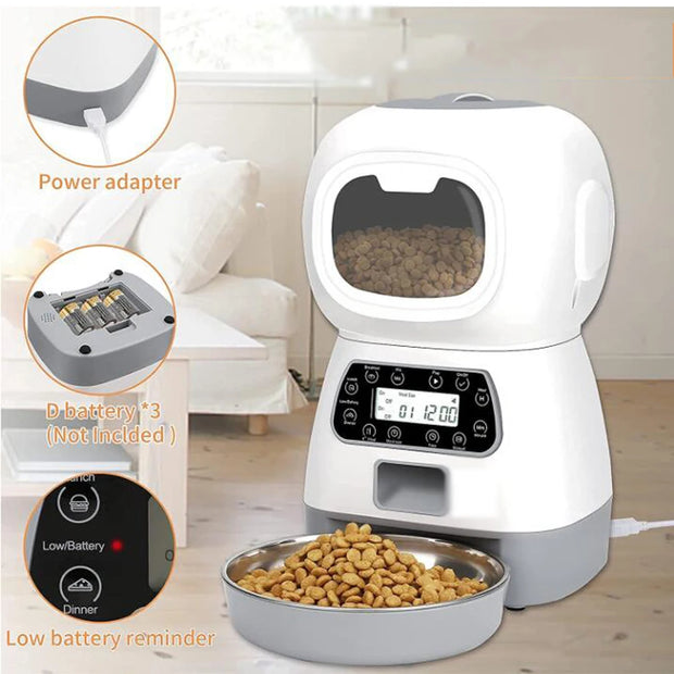 Automatic Pet Feeder for Cats WiFi Smart