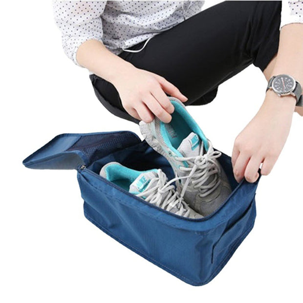 Portable Storage Bag Multi-Functional Travel Essential Cosmetic Bag Toiletries Underwear Bag Storage Shoe Bag 7 Colors Available