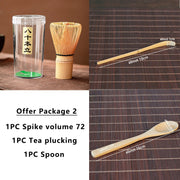 Tea Set Japanese Tea Set Matcha Whisk (Chasen) Tea Spoon And Scoop (Chashaku) Matcha Tea Set Bamboo Accessories