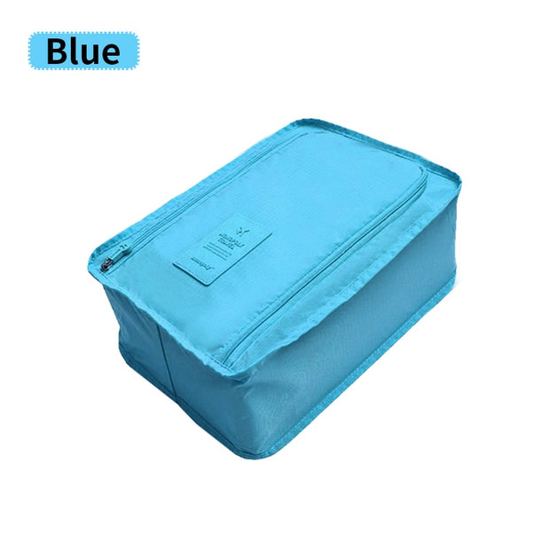 Portable Storage Bag Multi-Functional Travel Essential Cosmetic Bag Toiletries Underwear Bag Storage Shoe Bag 7 Colors Available