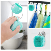 Silicone Dog Cat Shower Brush Pet Shampoo