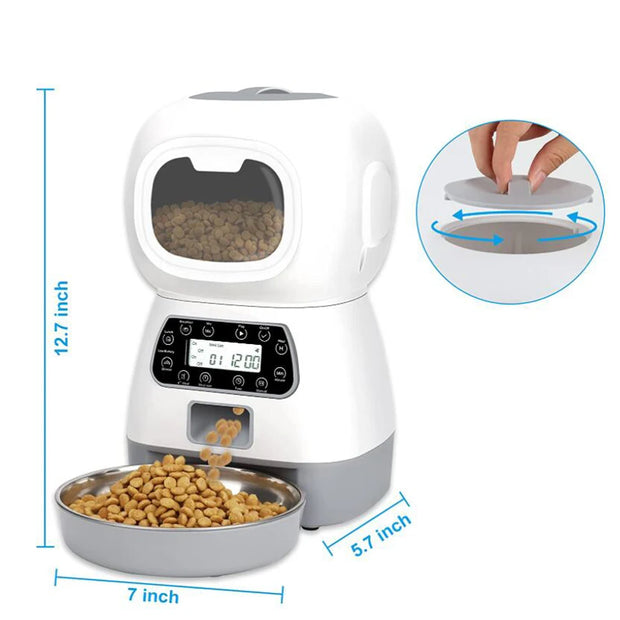 Automatic Pet Feeder for Cats WiFi Smart