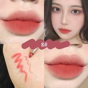 12 Colors Nude Matte Lipstick Pen Lip Liner Pencil Waterproof Long Lasting Lipgloss Plum Pink Plump Lip Stain Korean Makeup YZL9