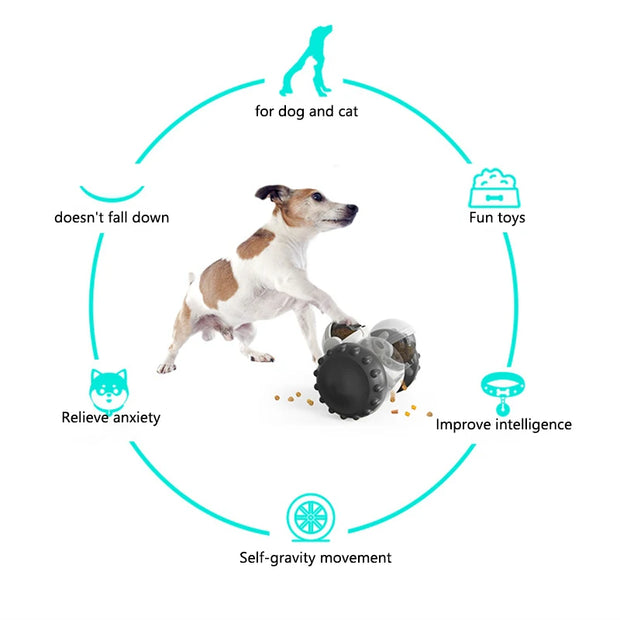 Dog Treat Leaking Toy Pet Puzzle Interactive