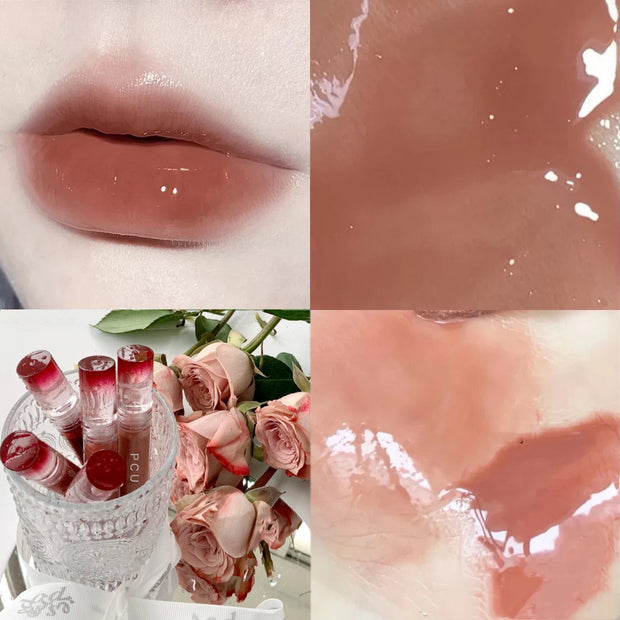 Non-fading No Stain On Cup Lipstick Mirror Lip Lacquer