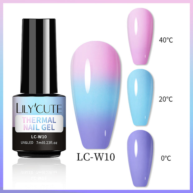 Thermal Gel Color Changing Nail Polish