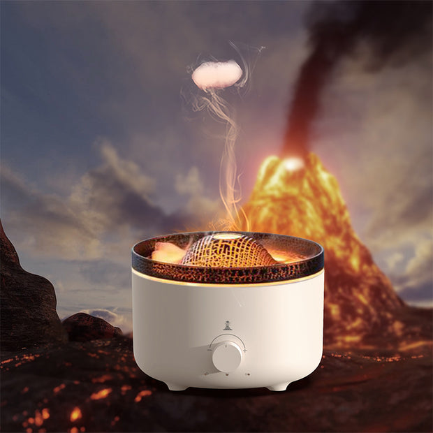 Jellyfish Fire Volcano Essential Oil Aroma Humidifier Diffuser