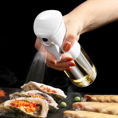 Kitchen Oil Spray Bottle Olive Oil Dispenser Baking Air Fryer Barbecue Cooking Soy Sauce Vinegar Sprayer Utensils Kitchen Gadget