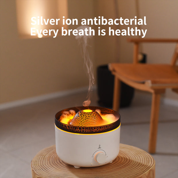 Jellyfish Fire Volcano Essential Oil Aroma Humidifier Diffuser